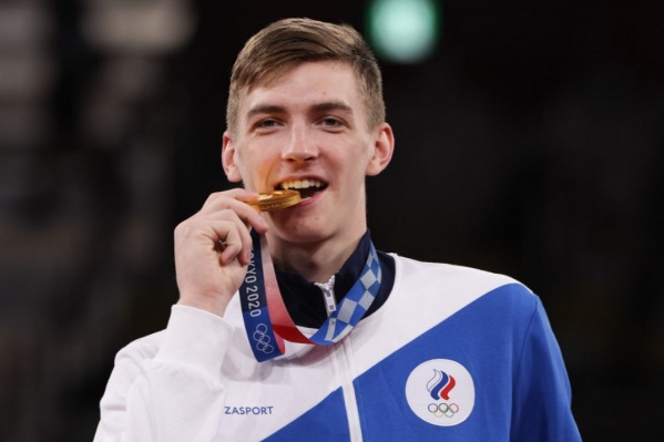 Максим Храмцов — Олимпийский чемпион Токио — 2021 Максим Храмцов — Олимпийский чемпион Токио — 2021