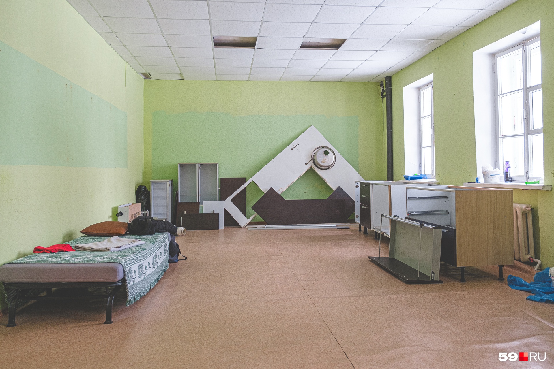 Здесь будет гостиная Здесь будет гостиная