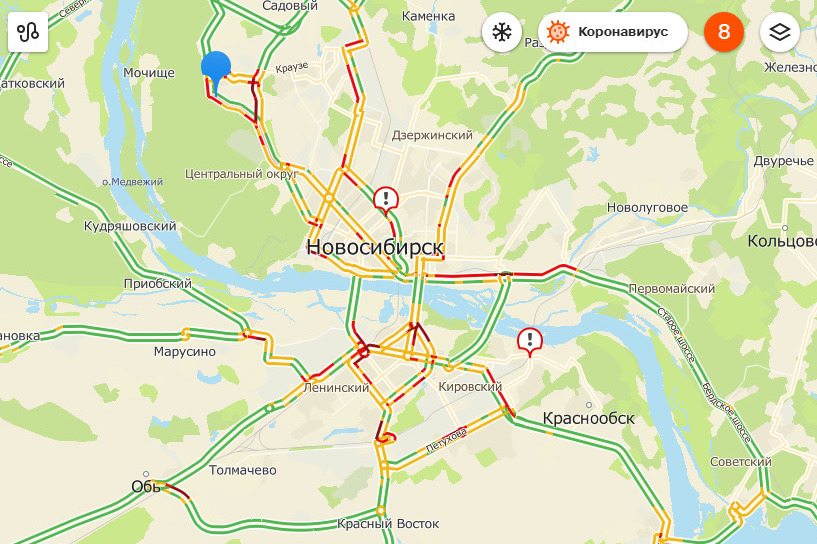 Общая дорожная обстановка в городе оценивается в <nobr class="_">8 баллов</nobr> Общая дорожная обстановка в городе оценивается в <nobr class="_">8 баллов</nobr>