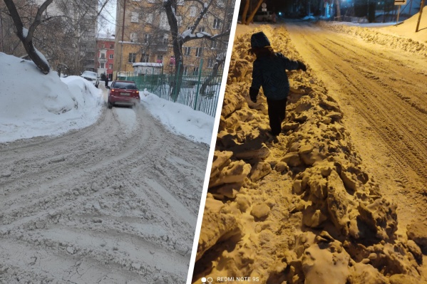 Город уже несколько дней утопает в снеге и грязи Город уже несколько дней утопает в снеге и грязи 