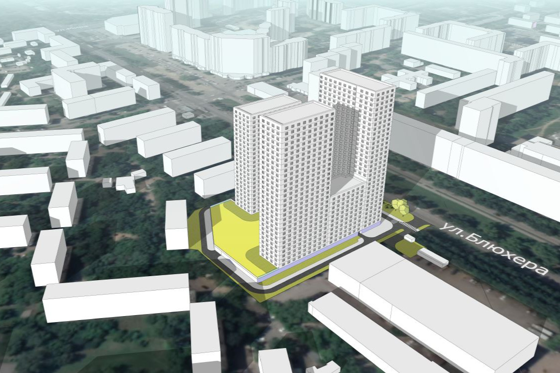 Вместо проектного института во Втузгородке планируют построить 31-этажную высотку. Показываем рендеры