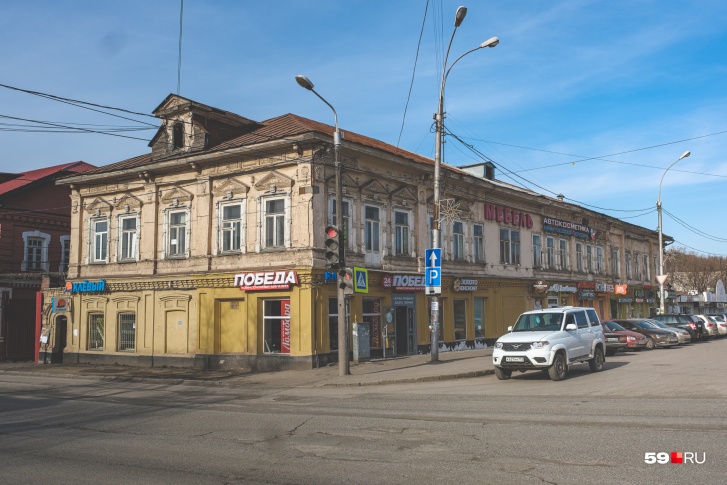 Этот дом на улице 1905 года знают все пермяки Этот дом на улице 1905 года знают все пермяки