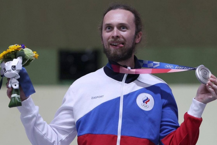 Стрелок Каменский не скрывает радости от своих результатов в Токио Стрелок Каменский не скрывает радости от своих результатов в Токио