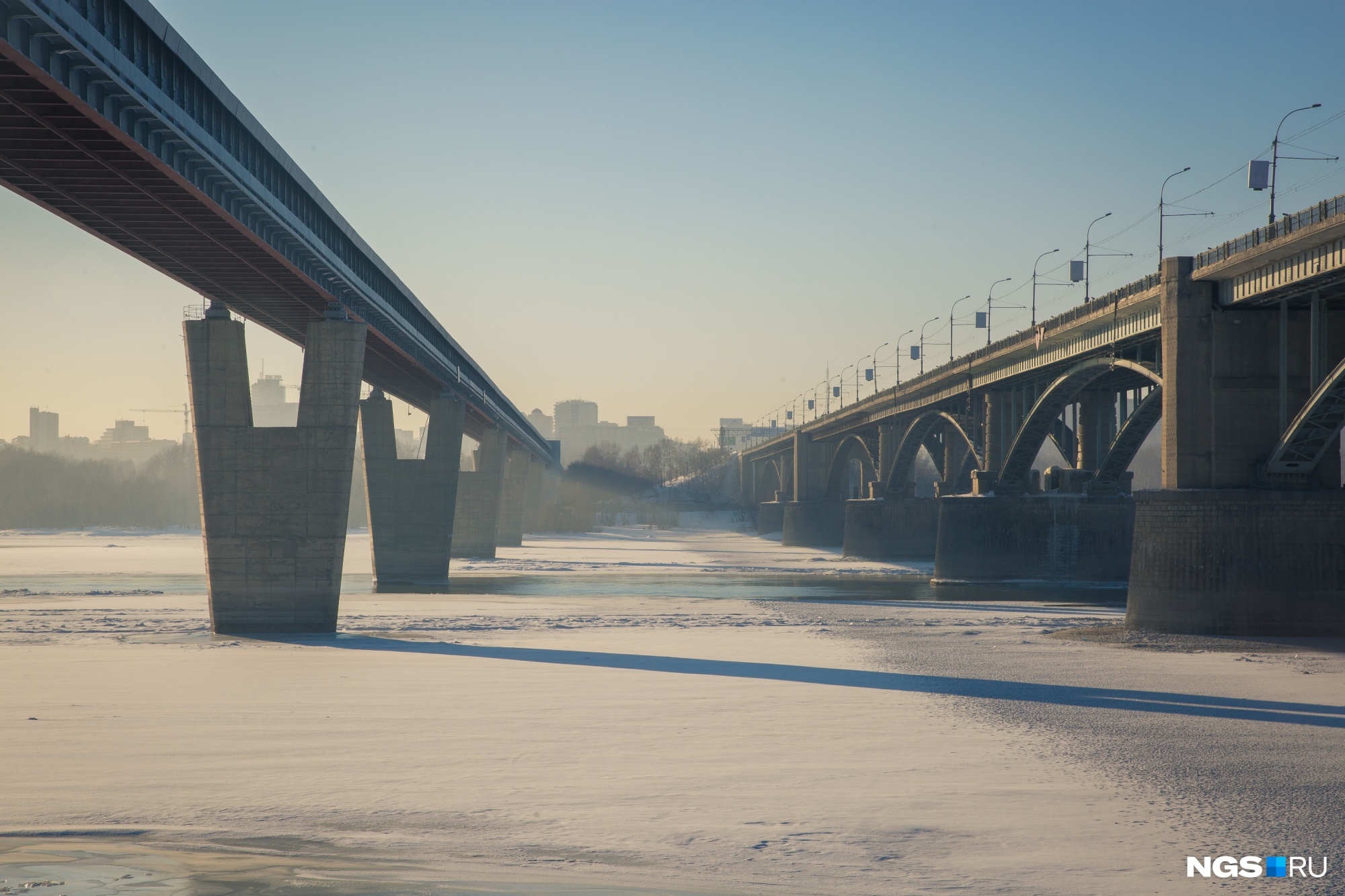 димитровский мост в новосибирске