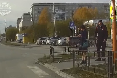 Фото инцидента сделала автомобилистка Фото инцидента сделала автомобилистка