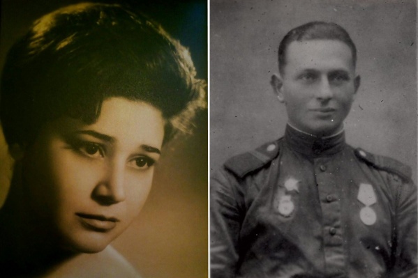 Слева — Элеонора Гриневич, справа — Александр Печерский Слева — Элеонора Гриневич, справа — Александр Печерский