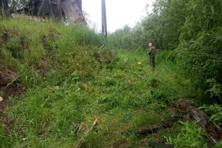 Место убийства девушки — в районе улицы Партизанской Место убийства девушки — в районе улицы Партизанской