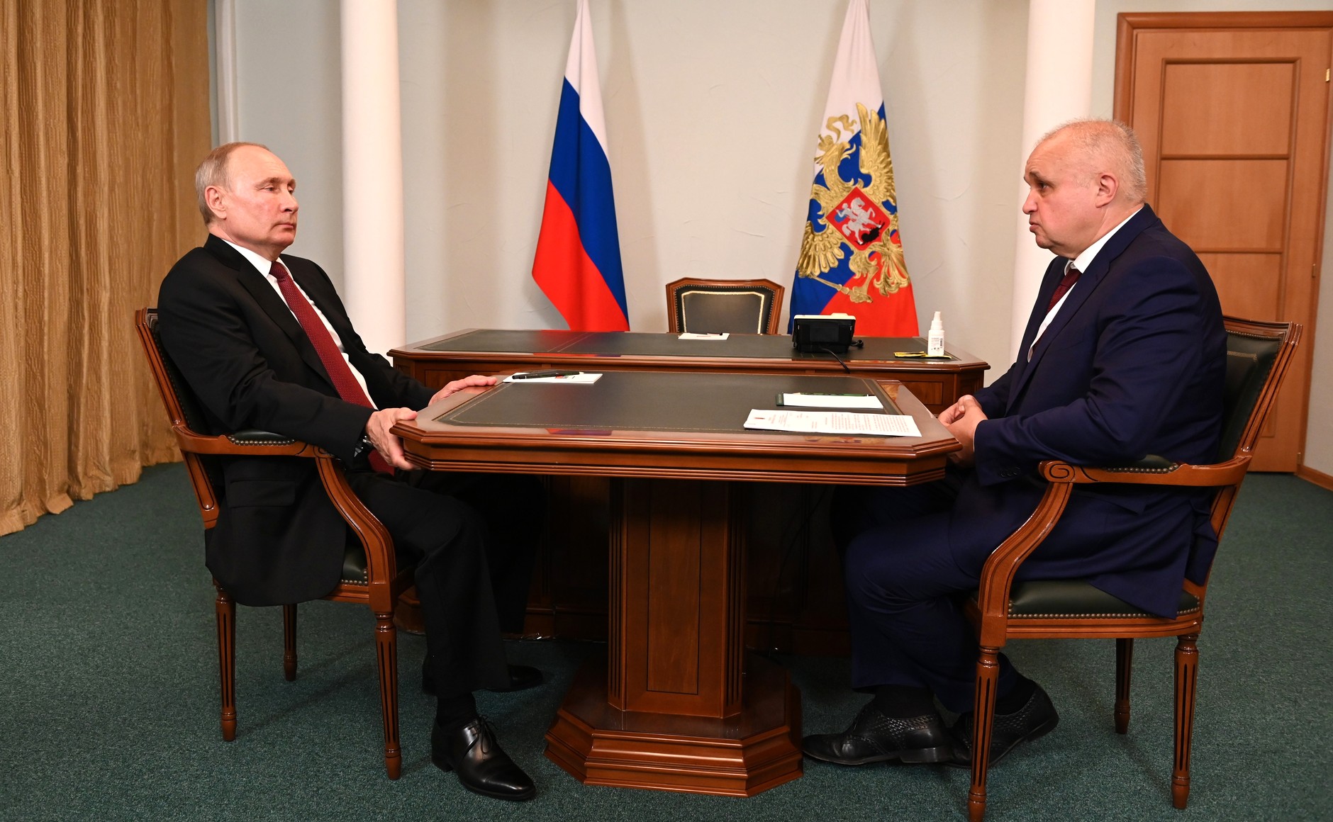 О чем Путин говорил с Цивилёвым? Публикуем стенограмму их встречи