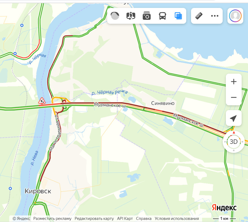 Мурманское шоссе. 33 Км Мурманского шоссе на карте. Пробки на дорогах Шлиссельбургское шоссе. Пробка Сортавала. Пробки на Мурманском шоссе сейчас в сторону СПБ от Кировска.