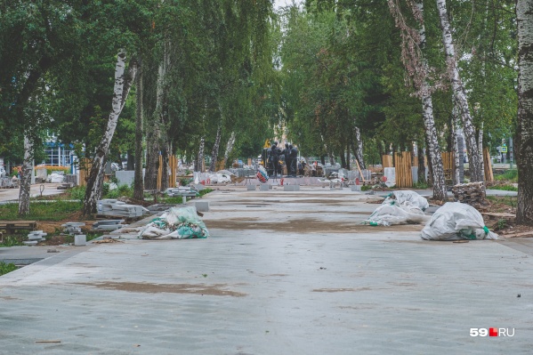 Бульвар пока закрыт из-за ремонта Бульвар пока закрыт из-за ремонта