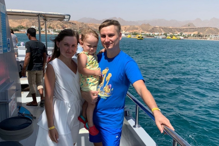 Семья Екатерины отдыхала в Египте с 4 по 20 сентября