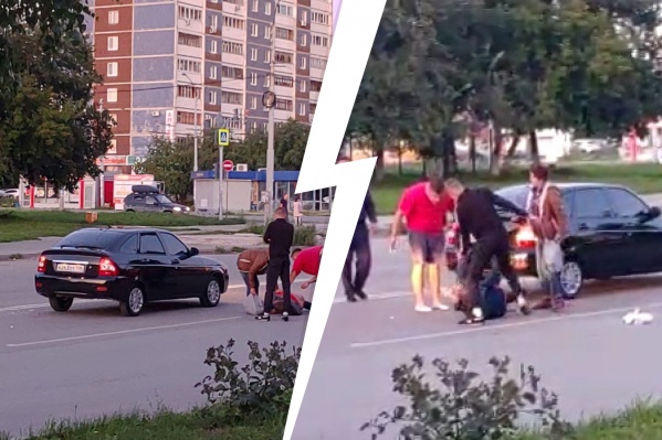 В Екатеринбурге произошла драка из-за машины В Екатеринбурге произошла драка из-за машины