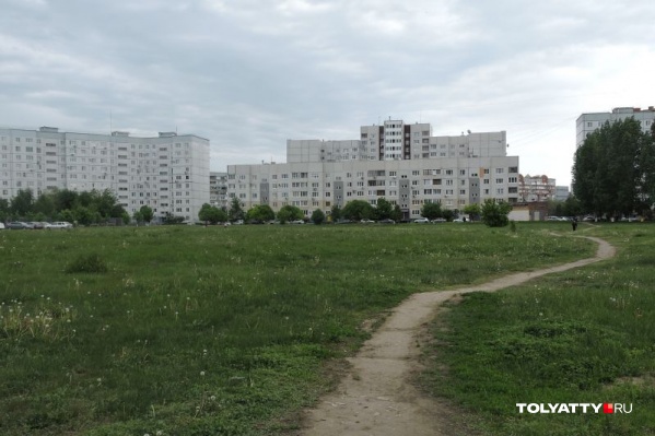 Как раз на этом пустыре должна появиться новая школа Как раз на этом пустыре должна появиться новая школа