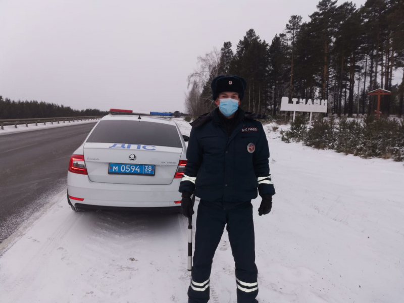 Один из полицейских, спасших замерзающих новосибирцев Один из полицейских, спасших замерзающих новосибирцев