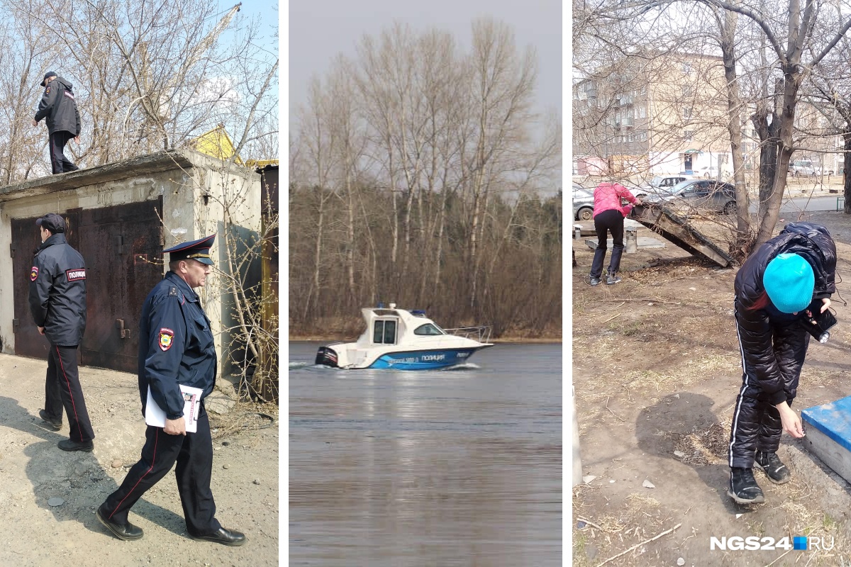 Девочки нашли мальчиков. Похитил ребенка Красноярск. Полицейские снимки.