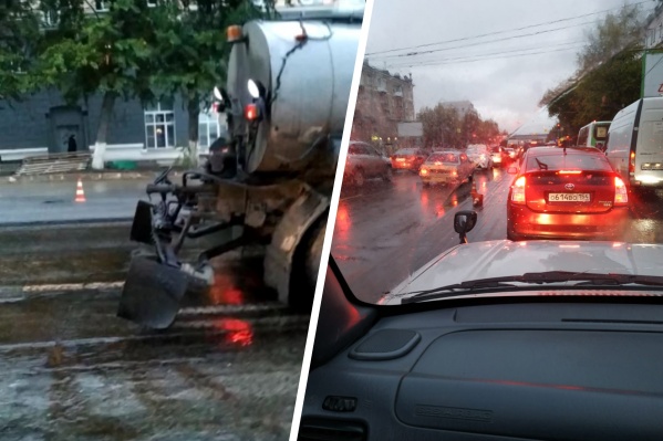 В этом году городские дороги начали ремонтировать позже В этом году городские дороги начали ремонтировать позже