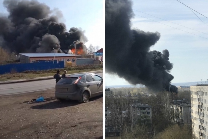 Пожар случился рано утром Пожар случился рано утром