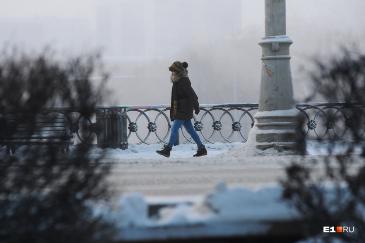 В Екатеринбурге в начале недели будет морозно
