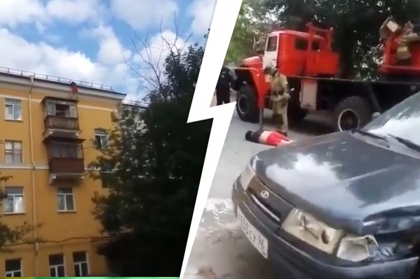 Упавшего с крыши мужчину доставили в больницу Упавшего с крыши мужчину доставили в больницу