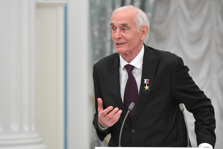 Василий Лановой в 2019 году на вручении медалей Героя Труда в Кремле
