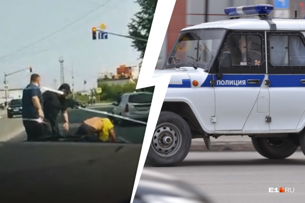 Неадекватного мужчину передали медикам Неадекватного мужчину передали медикам