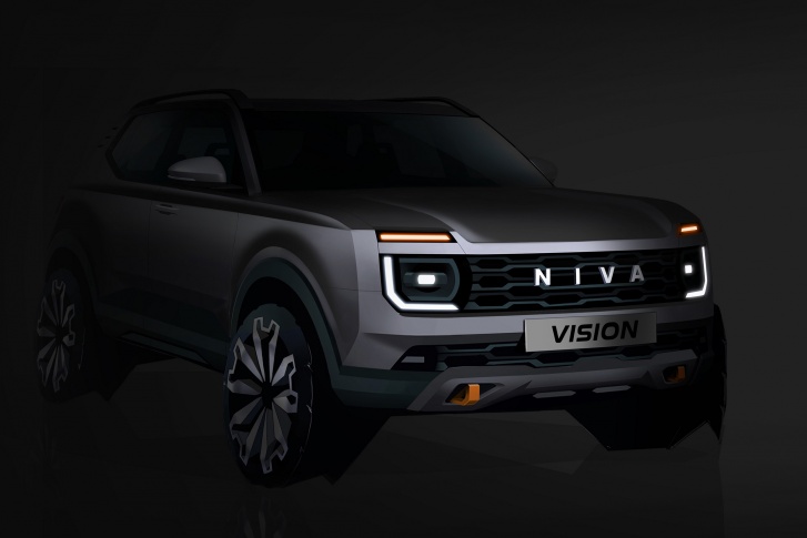 Концепт Vision намекает на внешность новой Lada Niva, которую построят на платформе Renault CMF-B
