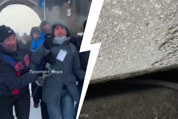 Якова Калинина задержали несмотря на то, что на нем был бейдж «Пресса» Якова Калинина задержали несмотря на то, что на нем был бейдж «Пресса»