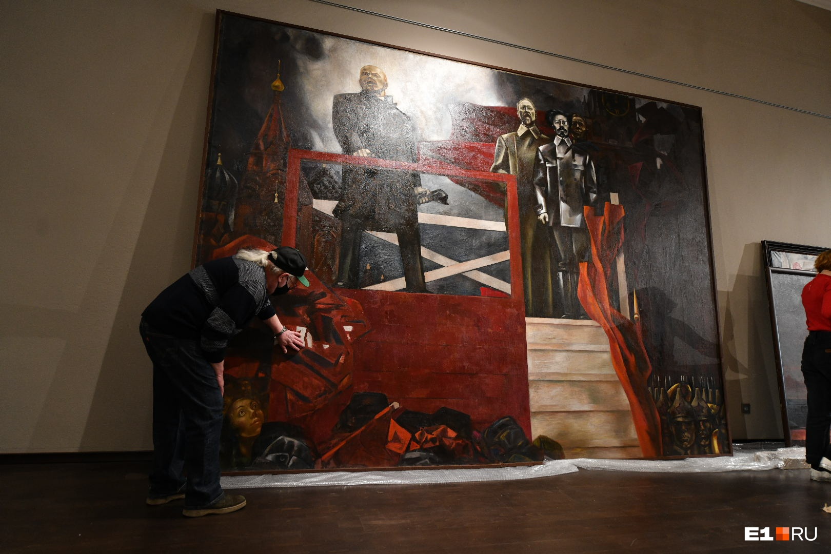 В Музее изо покажут гигантскую картину Брусиловского, на фоне которой вы почувствуете себя маленьким