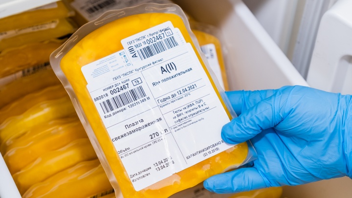 В Пермском крае больным с коронавирусом впервые начали переливать плазму крови доноров
