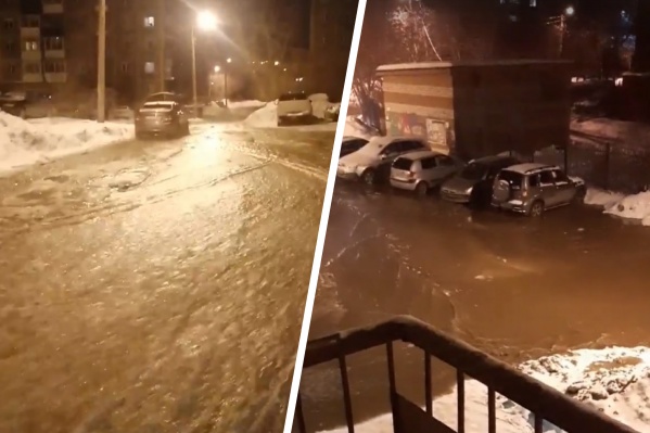 Вода заливает всю дорогу Вода заливает всю дорогу