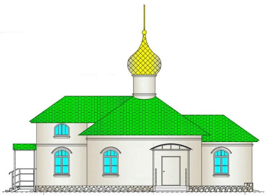Так будет выглядеть будущий храм в Гурьевске