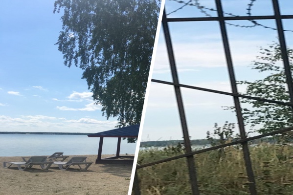 Берег озера Кумкуль сейчас обнесен заборами, пройти к воде можно только за деньги Берег озера Кумкуль сейчас обнесен заборами, пройти к воде можно только за деньги