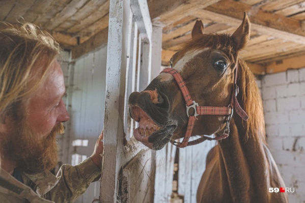 «Улыбочку, сэр!» Михаил Бакилин и один из его любимцев