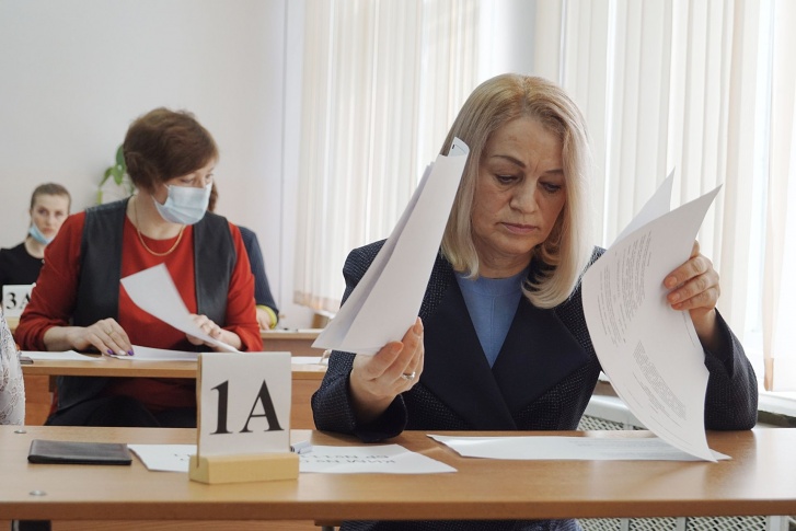 Рассадка была такой же, как на настоящем экзамене Рассадка была такой же, как на настоящем экзамене