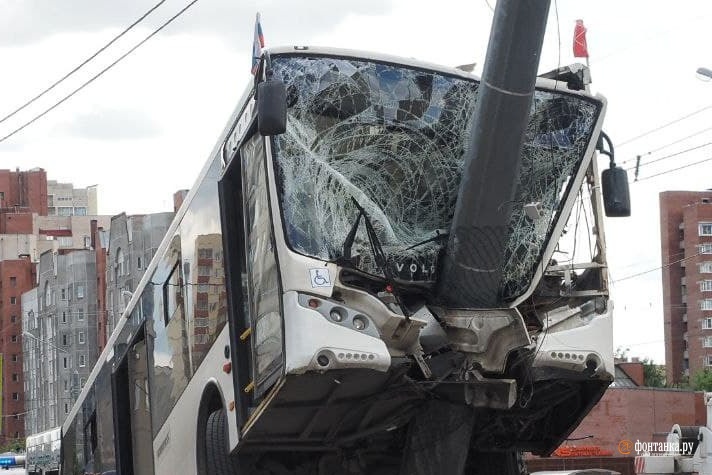 Водитель автобуса, попавшего в ДТП…