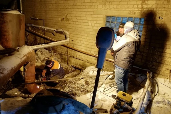 С аварией в Ростове Великом боролись весь день С аварией в Ростове Великом боролись весь день