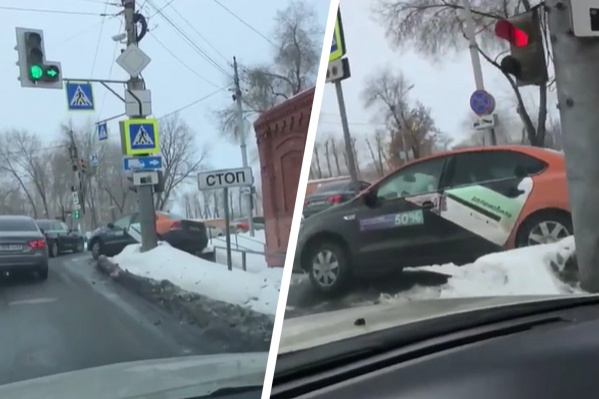 Машину, судя по кадрам очевидцев, бросили Машину, судя по кадрам очевидцев, бросили