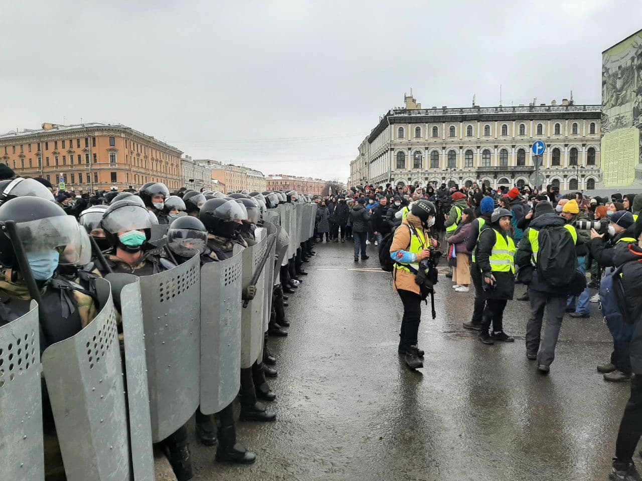 Что вчера произошло в питере. Протесты 31 января 2021 в Санкт Петербурге. Митинг на Невском проспекте.