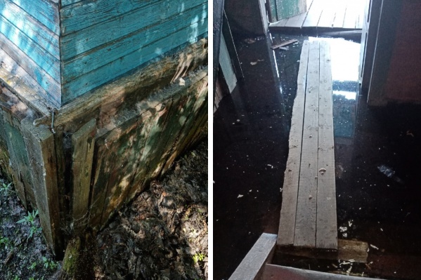 Дом Красовских по весне плавает в воде и продолжает гнить с каждым годом Дом Красовских по весне плавает в воде и продолжает гнить с каждым годом