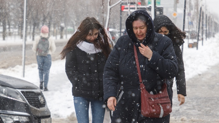 Воспарить над слякотью: как Волгоград пережил мартовский снегопад