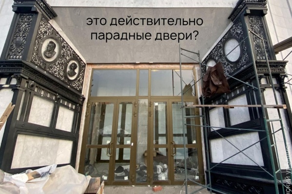Лев Владов считает, что двери, как сам театр, должны быть уникальными Лев Владов считает, что двери, как сам театр, должны быть уникальными