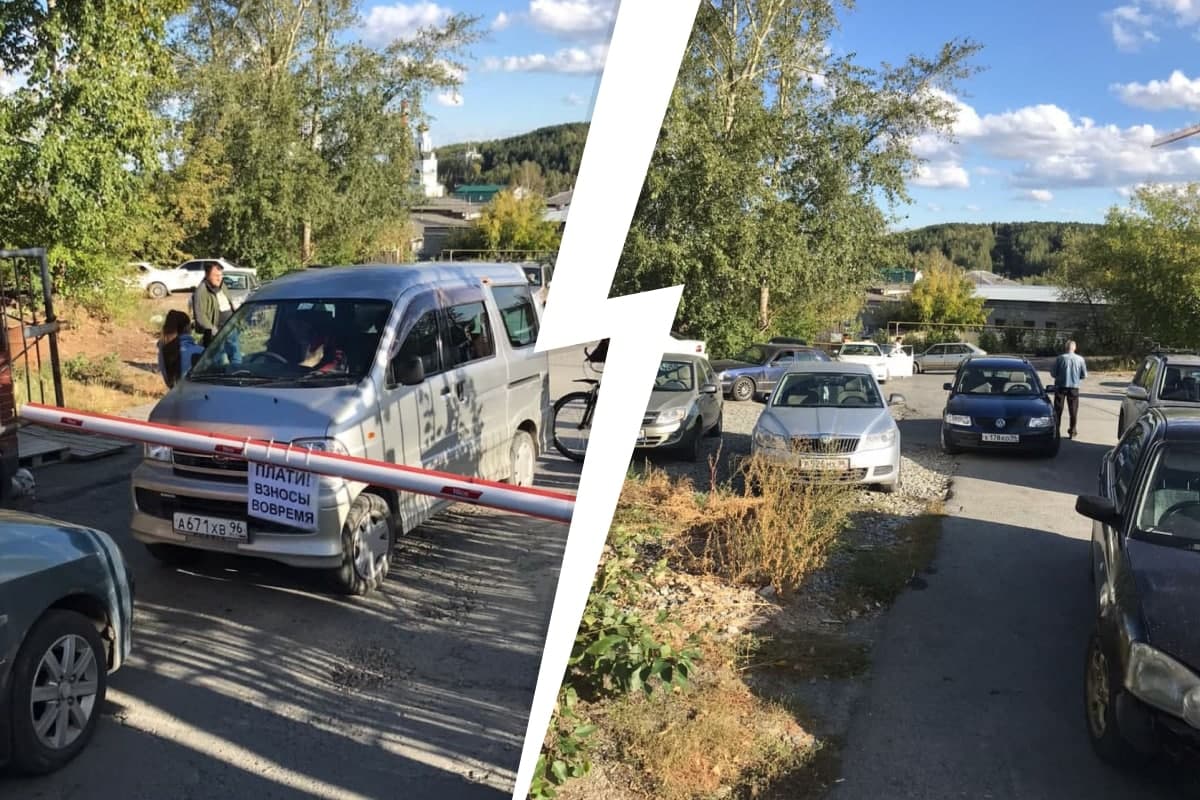 «Называет себя императором». В Чкаловском районе водитель заблокировал въезд в гаражный кооператив