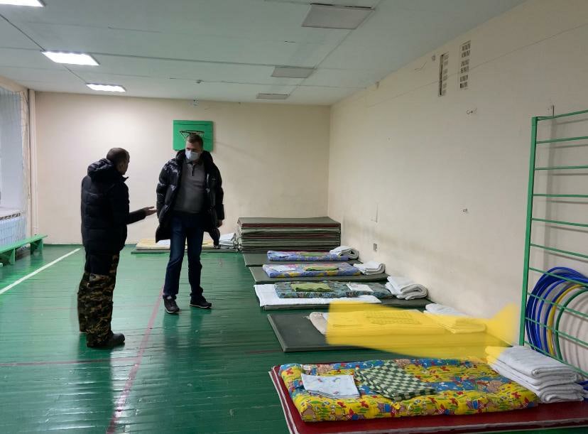 В троицком пункте временного размещения всё меньше людей В троицком пункте временного размещения всё меньше людей