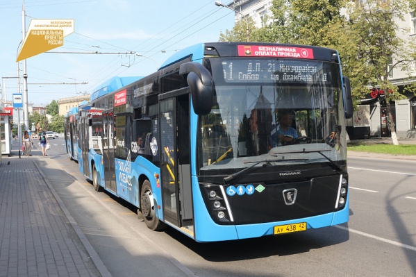 Всего в регион должно поступить 105 низкопольных автобусов с валидаторами Всего в регион должно поступить 105 низкопольных автобусов с валидаторами