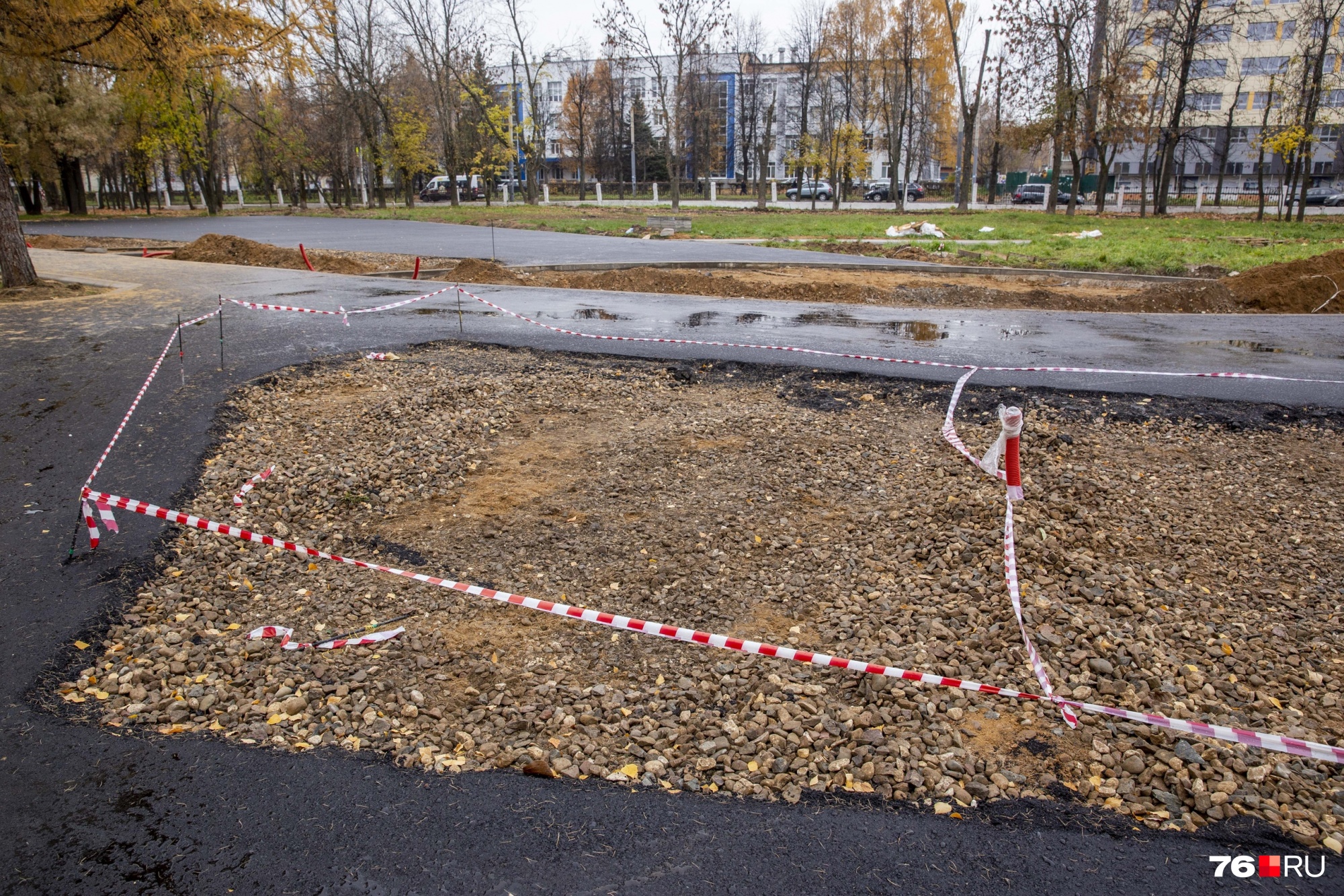 Осторожно, возможно кратковременное ярославское благоустройство Осторожно, возможно кратковременное ярославское благоустройство