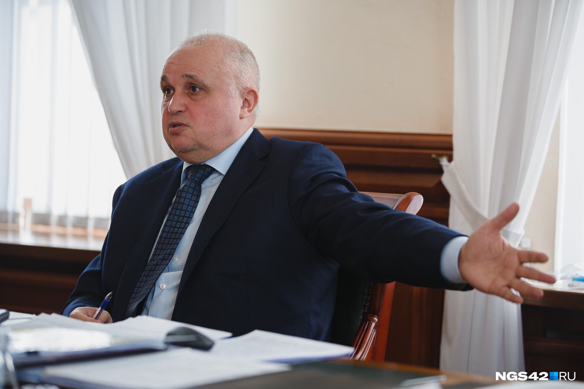 На выборах губернатора Кузбасса Цивилёв набрал 81,29% голосов избирателей