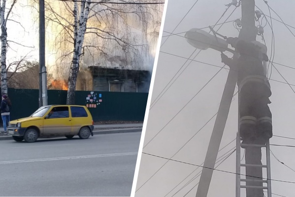 Пожар начался в пристрое и распространился внутрь дома Пожар начался в пристрое и распространился внутрь дома