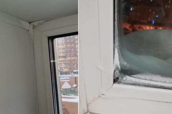 Так выглядят окна с внутренней стороны в доме на Заречной, 15 Так выглядят окна с внутренней стороны в доме на Заречной, 15
