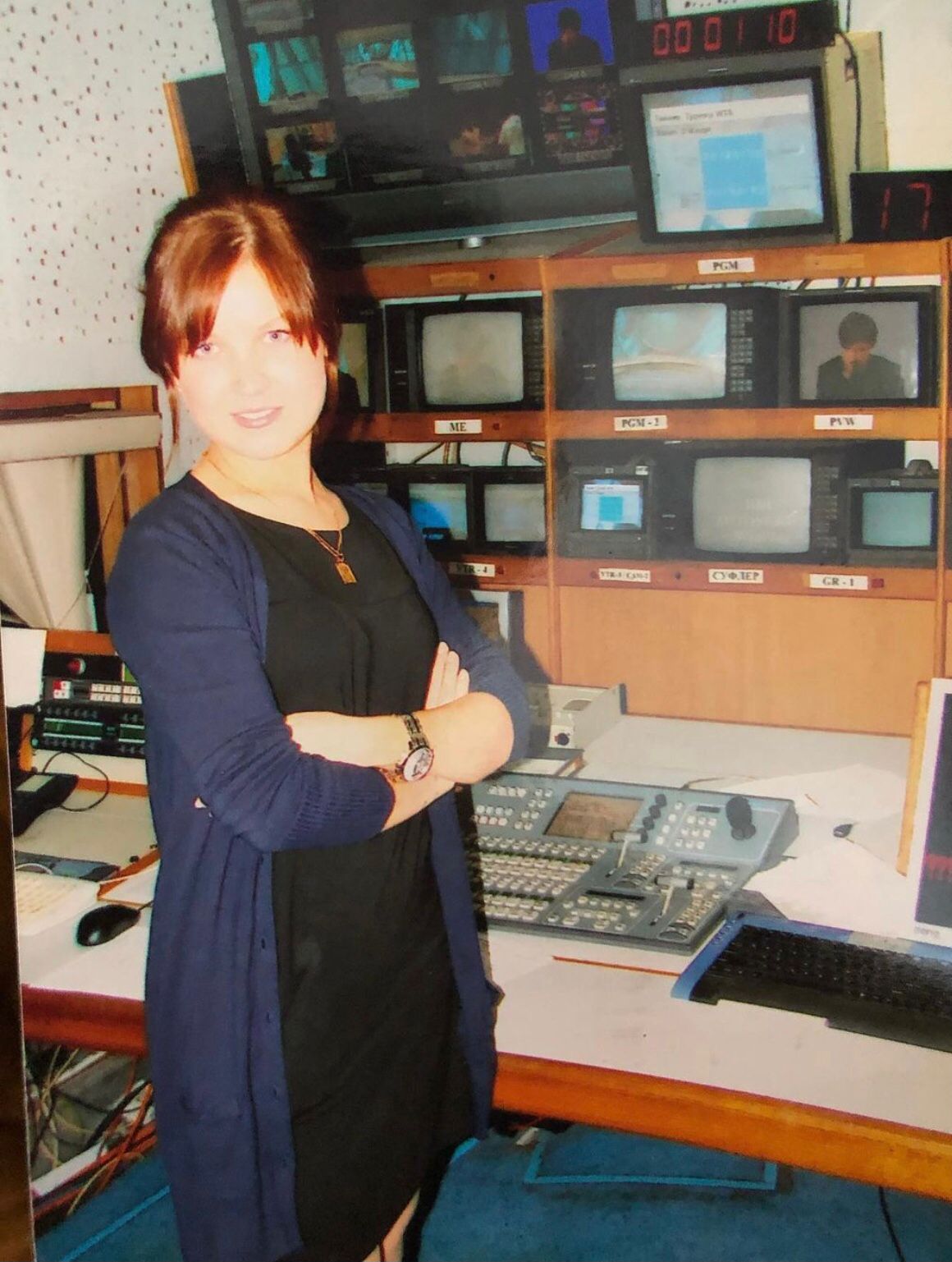 Ирина в студии телеканала «Россия»