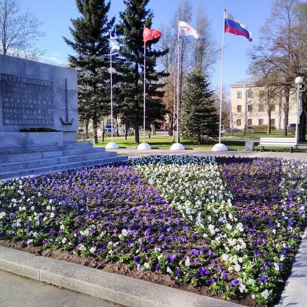 Сквер Подводников в Кронштадте